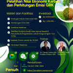 Pelatihan Nilai Ekonomi Karbon (NEK) & Perhitungan Emisi Gas Rumah Kaca